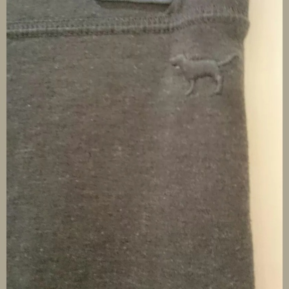 Pink V/S Gray Capris Leggings Size XS - Picture 2 of 6